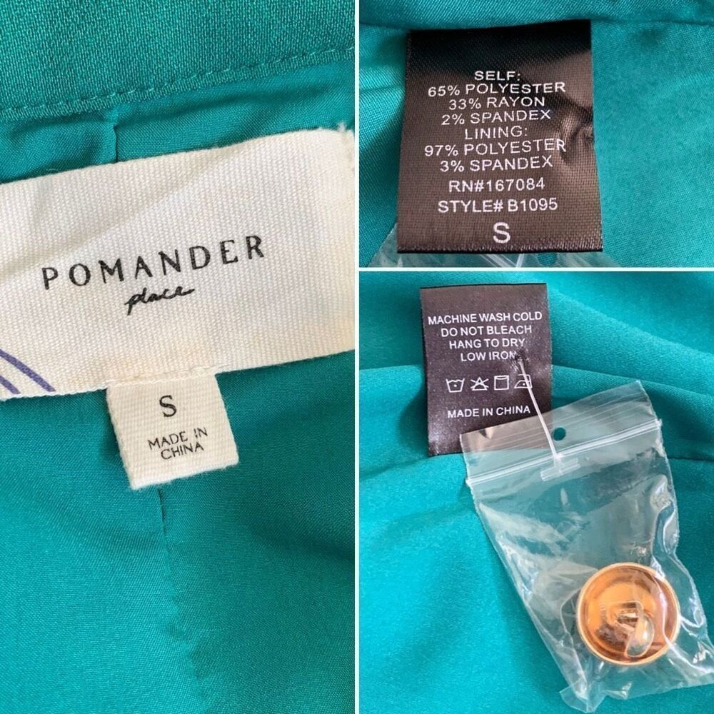 Pomander Place Samantha Mini Dress in Verdant Green Size S - Picture 10 of 12